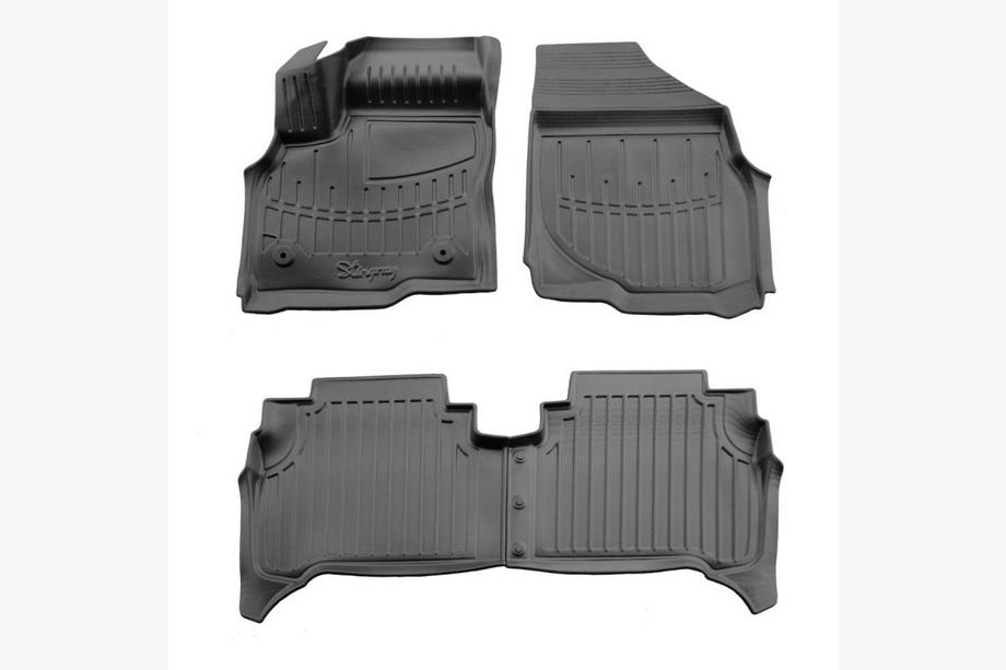 Chevrolet Bolt 2016–2023 Stingray 3D rubber automatten (Voor EUV, 2022+, 4 stuks) Image