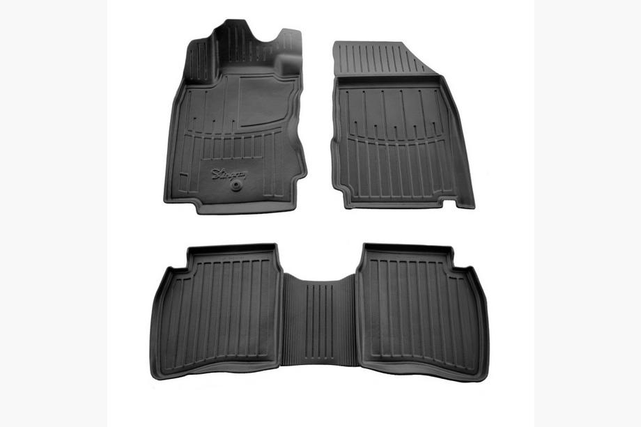 Nissan Note 2004–2012 Stingray 3D rubber automatten (5 stuks) Image