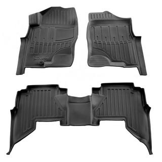 Stingray 3D rubberen automatten (2005-2010, 3 stuks) Nissan Pathfinder R51 2005–2014