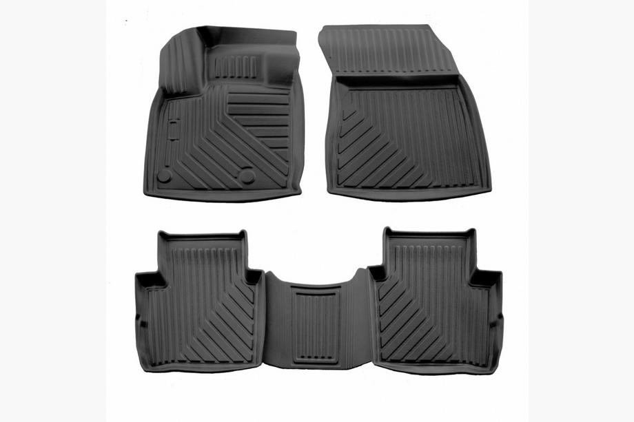 Nissan Qashqai 2021– Stingray 3D rubber automatten (5 stuks) Image