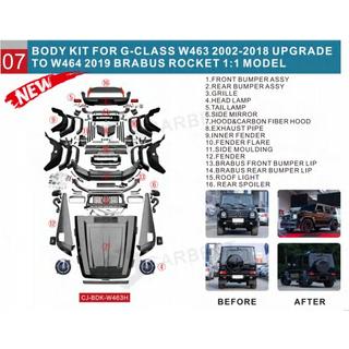 Restyling set voor G900 Roket Mercedes G-klasse W463 1990–2018 foto 2