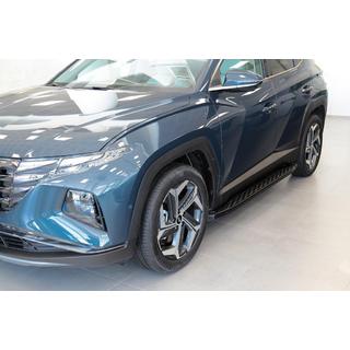 Sidesteps Shining Black (2 st., aluminium) Hyundai Tucson NX4 2021– foto 4