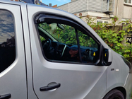 Opel Vivaro 2015–2019 Raamwindschermen EuroCap (2 stuks) foto 11