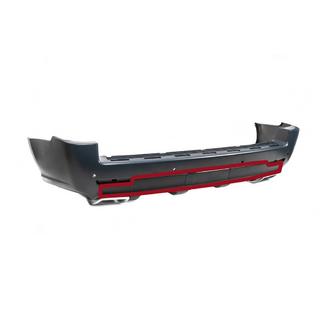 Achterbumperdiffuser (Zwart, Autobiography) Range Rover III L322 2002–2012 foto 4