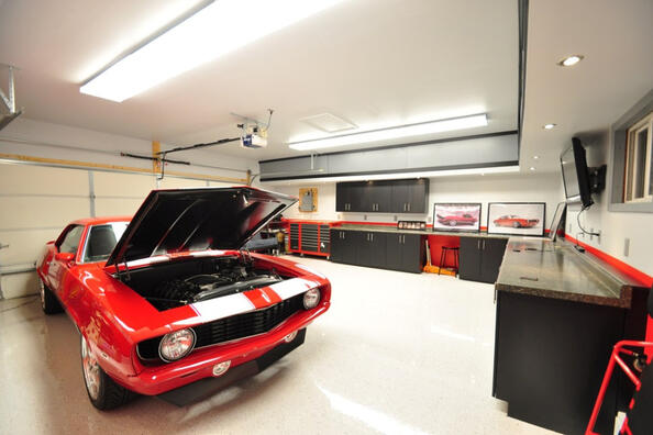 Zo organiseer je de verlichting in de garage goed