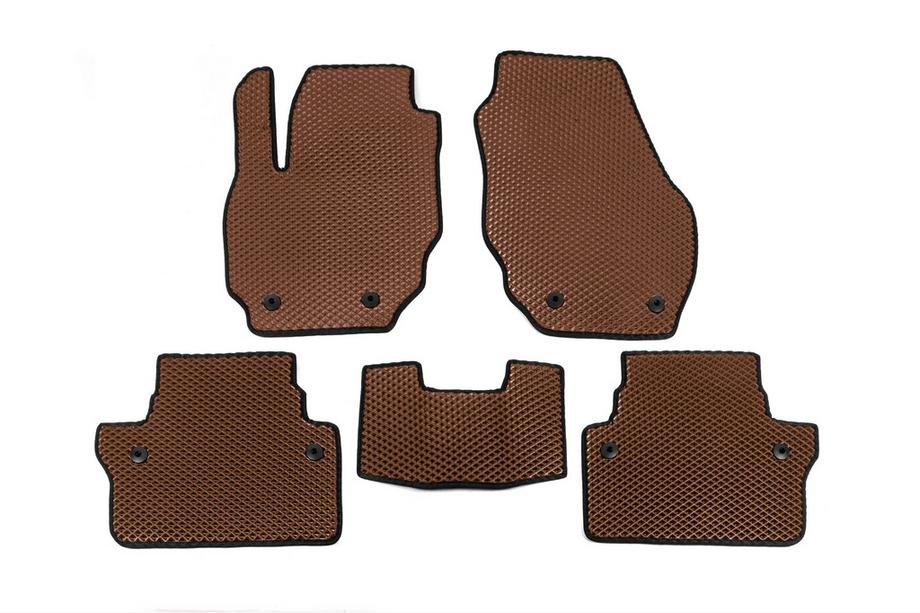 Volvo XC70 2007–2013 EVA automatten (bruin) Image