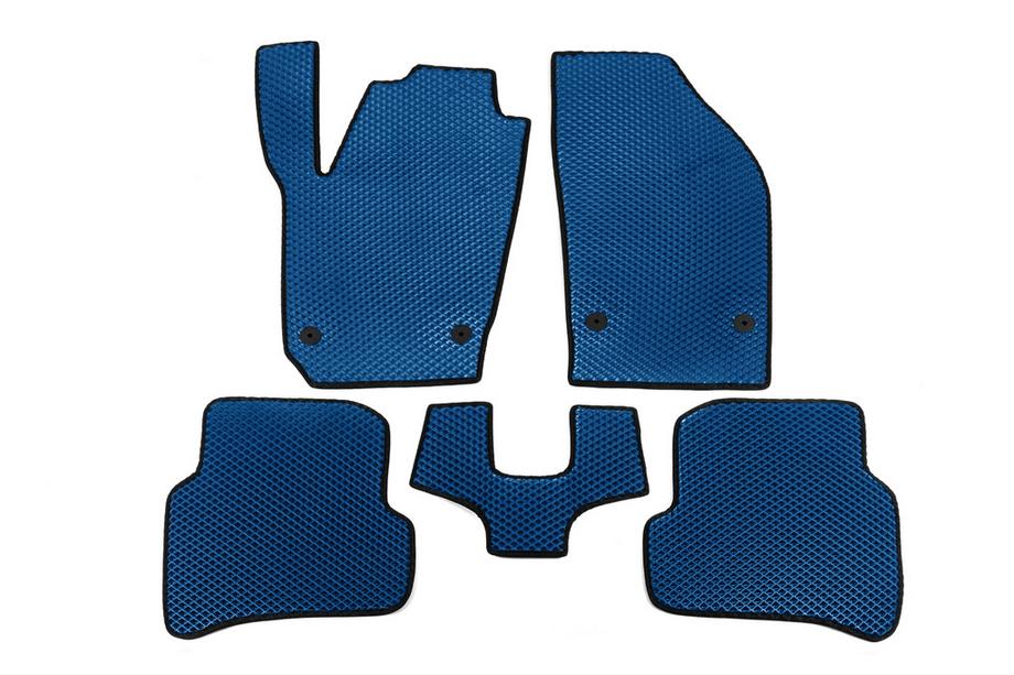 Skoda Fabia 2014–2021 EVA automatten (Blauw) Image