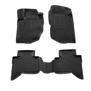 Stingray 3D rubber automatten voor interieur (4 stuks) Mitsubishi L200 2024–