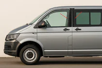 Volkswagen T6 2015–2024 Chromen deurstijlbekleding EuroCap foto 1