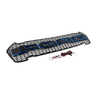 Voorgrille (2015-2018, blauw, LED) Ford Ranger 2011–2022 foto 4