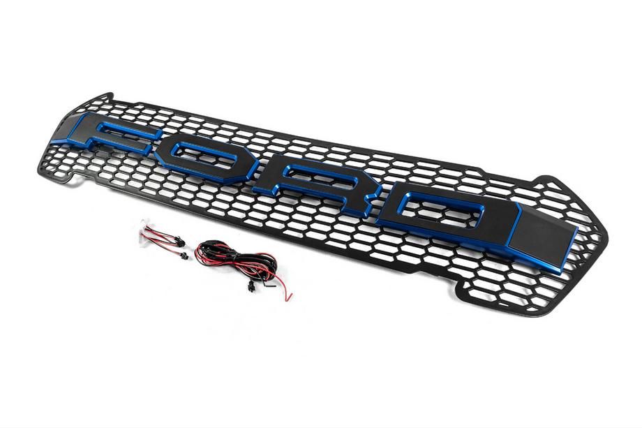 Ford Ranger 2011–2022 Voorgrille (2015-2018, blauw, LED) Foto 2