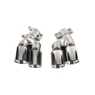 Uitlaattips M5 Silver (2 stuks) BMW 5 Serie G30/G31 2017–2023 foto 3
