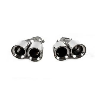Uitlaattips M5 Silver (2 stuks) BMW 5 Serie G30/G31 2017–2023 foto 2