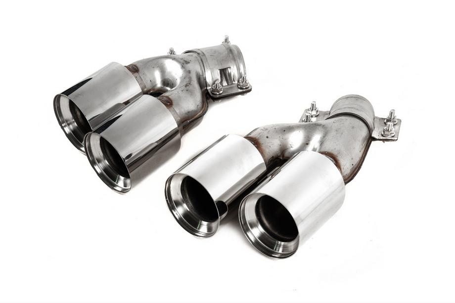 BMW 5 Serie G30/G31 2017–2023 Uitlaattips M5 Silver (2 stuks) Image