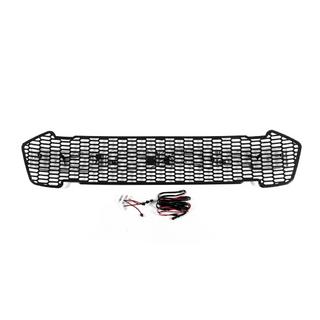 Voorgrille (2015-2018, zwart, LED) Ford Ranger 2011–2022 foto 4