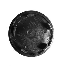 Naafkap voor velgen 76/71 mm zwart (1 st.) foto 3