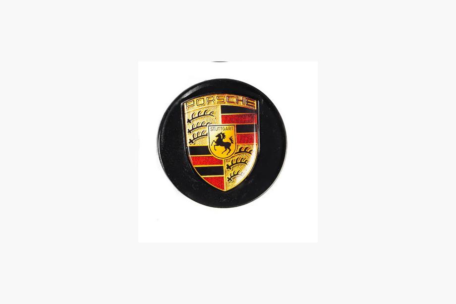Porsche Naafkap voor velgen 76/71 mm zwart (1 st.) Foto 2