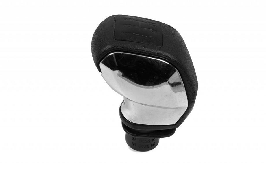 Citroen C-5 2001–2008 Afgeprijsd Pookknop 5-versnellingen 9035N (zwart+chroom) (dop ontbreekt) Image