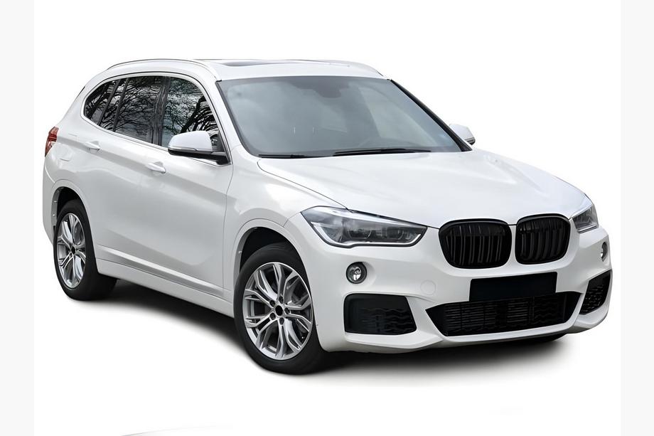 BMW X1 F48 2015–2022 Niergrilles M-Look (2015-2019, mat zwart) Foto 1