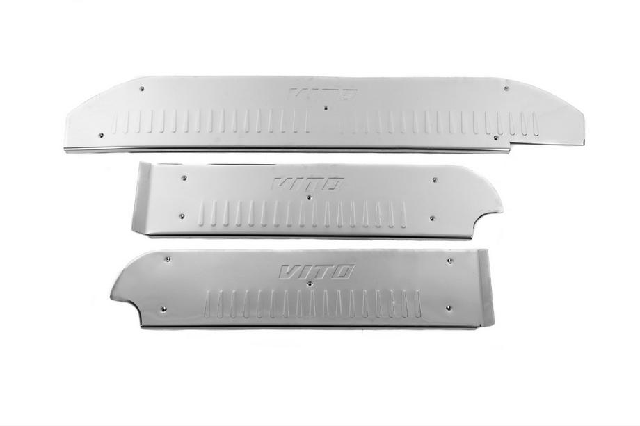 Mercedes Vito W639 2004–2014 Interieur dorpellijsten V5 (Carmos) 3 stuks, Carmos - Turks staal Image