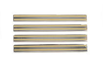 Opel Zafira A 1998–2005 Carmos V3 dorpellijsten (4 stuks, RVS) foto 3