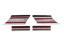 Fiat Doblo I 2005–2010 Interieur dorpellijsten (Carmos V2, staal) foto 3