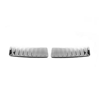 Achterbumperbeschermer Carmos V2 (roestvrij staal) Renault Sandero 2007–2013 foto 1