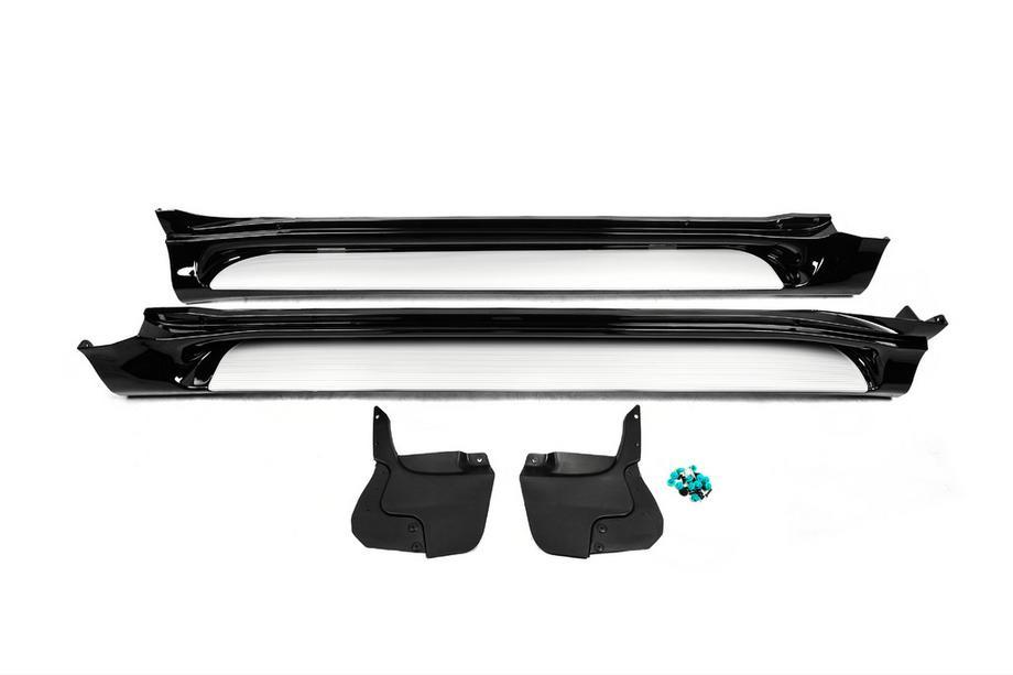 Lexus GX460 2009–2023 Side steps (2 stuks, aluminium) Zwarte kleur (zwarte side step) Foto 2