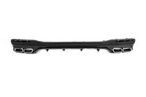 Mercedes GL/GLS-klasse X166 2012–2019 Achterdiffuser GLS63 AMG (met chrome uitlaattips) foto 2