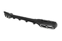 Mercedes GL/GLS-klasse X166 2012–2019 Achterdiffuser GLS63 AMG (met chrome uitlaattips) foto 3