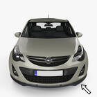 Opel Corsa D 2007–2014 ESA voorlip spoiler (2010-2014, zwart) foto 1