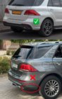 Mercedes GLE/ML-klasse W166 2011–2018 Achterdiffuser voor GLE (GLE63-design) foto 3