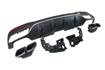 Mercedes GLE/ML-klasse W166 2011–2018 Achterdiffuser voor GLE (GLE63-design) foto 10