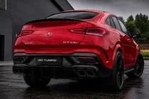 Mercedes GLE Coupé C167 2019– Achterdiffuser met uitlaatsierstukken, zwart (GLE63-design) foto 2