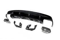 Mercedes CLA C117 2013–2019 Achterdiffuser Black (CLA45-design met uitlaatsierstukken) foto 3