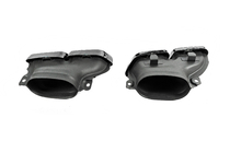Mercedes E-class W213 2016–2023 Achterdiffuser met uitlaatsierstukken E63-Design Black (voor AMG/AMG-Line 2016-2020) foto 11