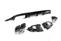Mercedes E-Klasse Coupé C238 2016–2024 Achterdiffuser Black met uitlaateindstukken Black (AMG63 Design) foto 5