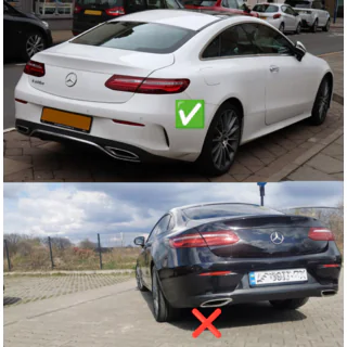 Achterdiffuser Black met uitlaateindstukken Black (AMG63 Design) foto 3