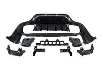 Mercedes GLC Coupé C253 2016–2023 Achterdiffuser met uitlaatsierstukken Black (AMG63 design) foto 7