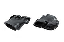 Mercedes GLC Coupé C253 2016–2023 Achterdiffuser met uitlaatsierstukken Black (AMG63 design) foto 8