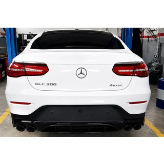 Achterdiffuser met uitlaatsierstukken (AMG43-design) foto 3
