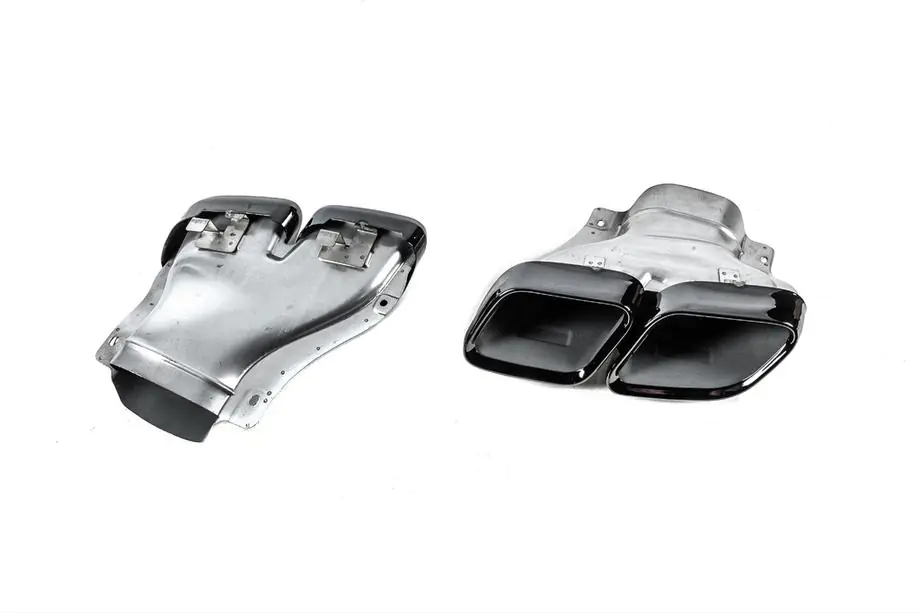 Mercedes CLS C218 2011–2018 Achterdiffuser met uitlaatsierstukken Black (2015-2018, GT63 Design) Foto 9