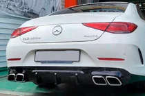Mercedes CLS C257 2018– Achterdiffuser met uitlaatsierstukken (GT63 design) foto 1