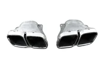 Mercedes CLS C257 2018– Achterdiffuser met uitlaatsierstukken (GT63 design) foto 13