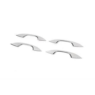 Deurgreep covers (set 4 stuks, RVS) foto 3