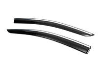 Ford Connect 2021– Raamwindschermen met chromen sierlijst (2 stuks, Sunplex Chrome) foto 4