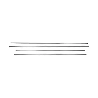 Onderste raamsierlijsten (set 4 stuks, RVS) foto 3