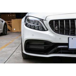 Voorbumper compleet (AMG C63-designs 2018-2021) Mercedes C-klasse W205 2014–2021 foto 2