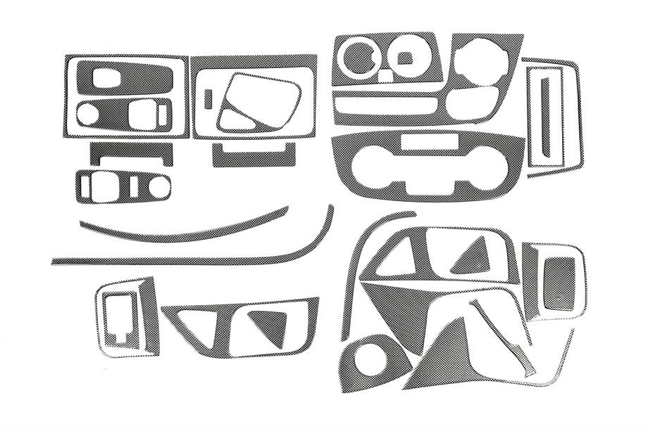 Opel Movano 2021– Dashboard sierlijsten Carbonlook Image