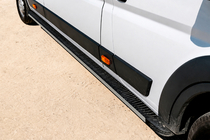 Opel Movano 2021– Maya side steps (2 stuks, aluminium) Middellange wielbasis foto 1